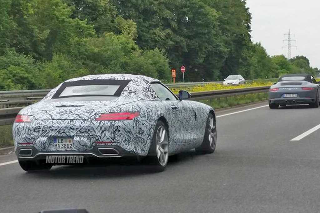 Mercedes AMG GT convertible