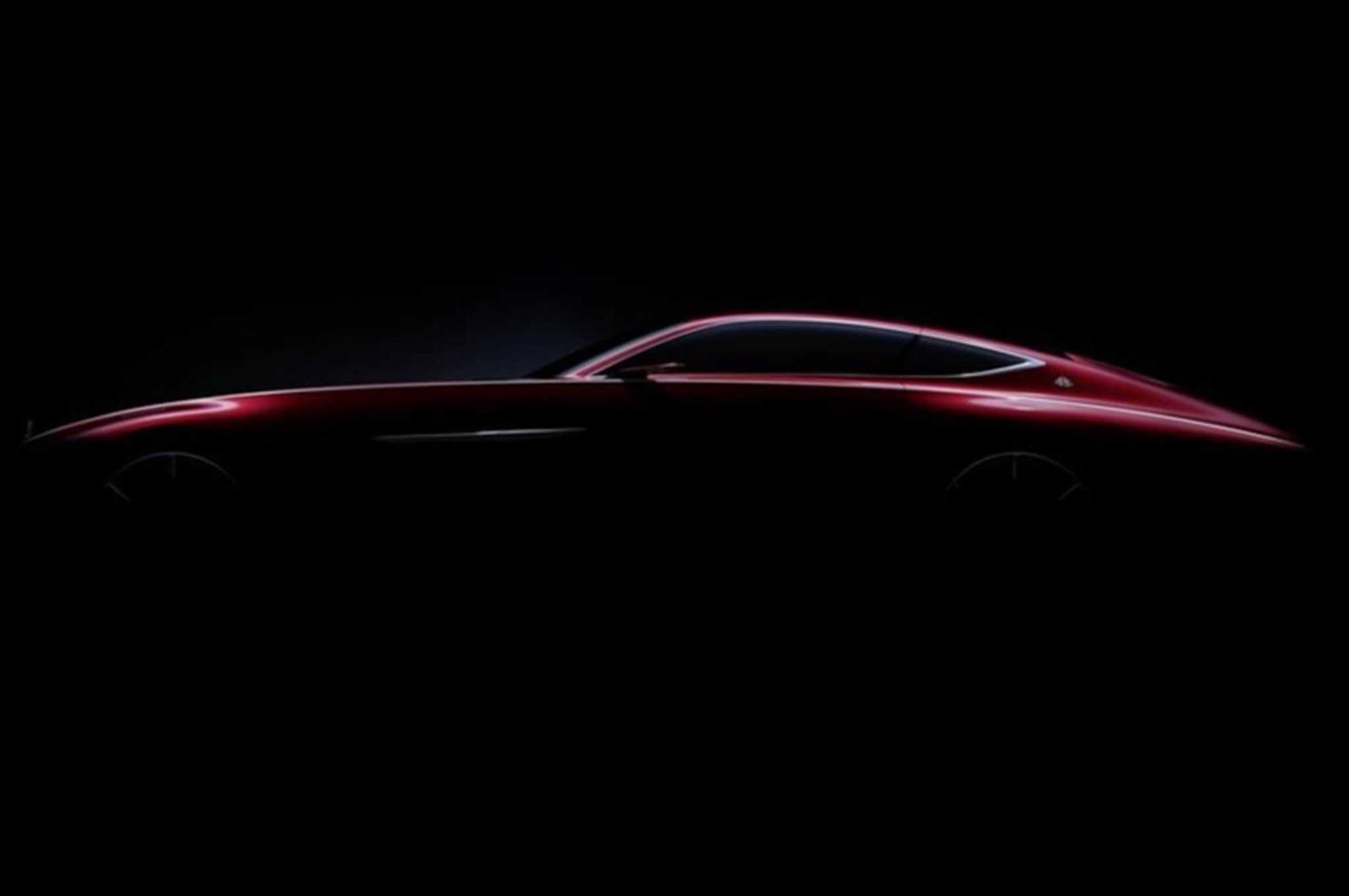 Mercedes Teases Maybach Coupe With Silhouette Image