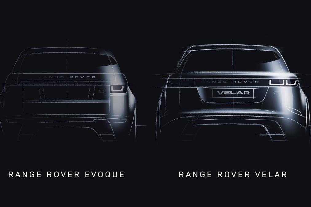 Range Rover Velar and Evoque